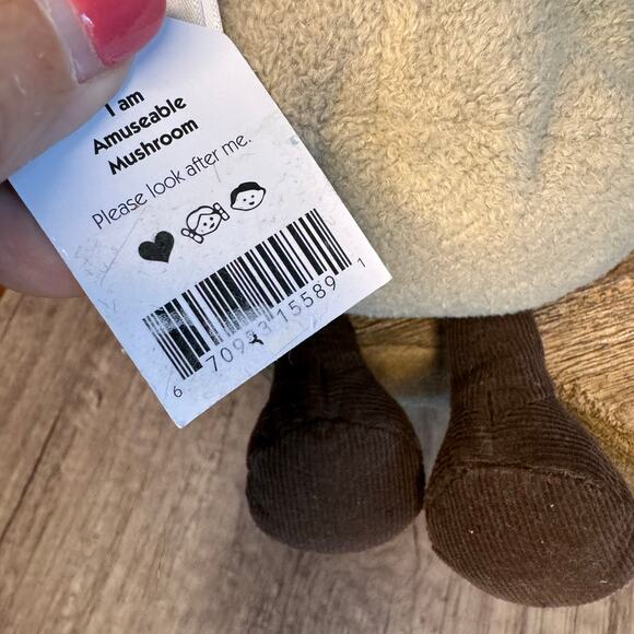 Jellycat Bundle Jellycat Amuseables Mushroom Toadstool Wild Chanterelle Set - Picture 11 of 11